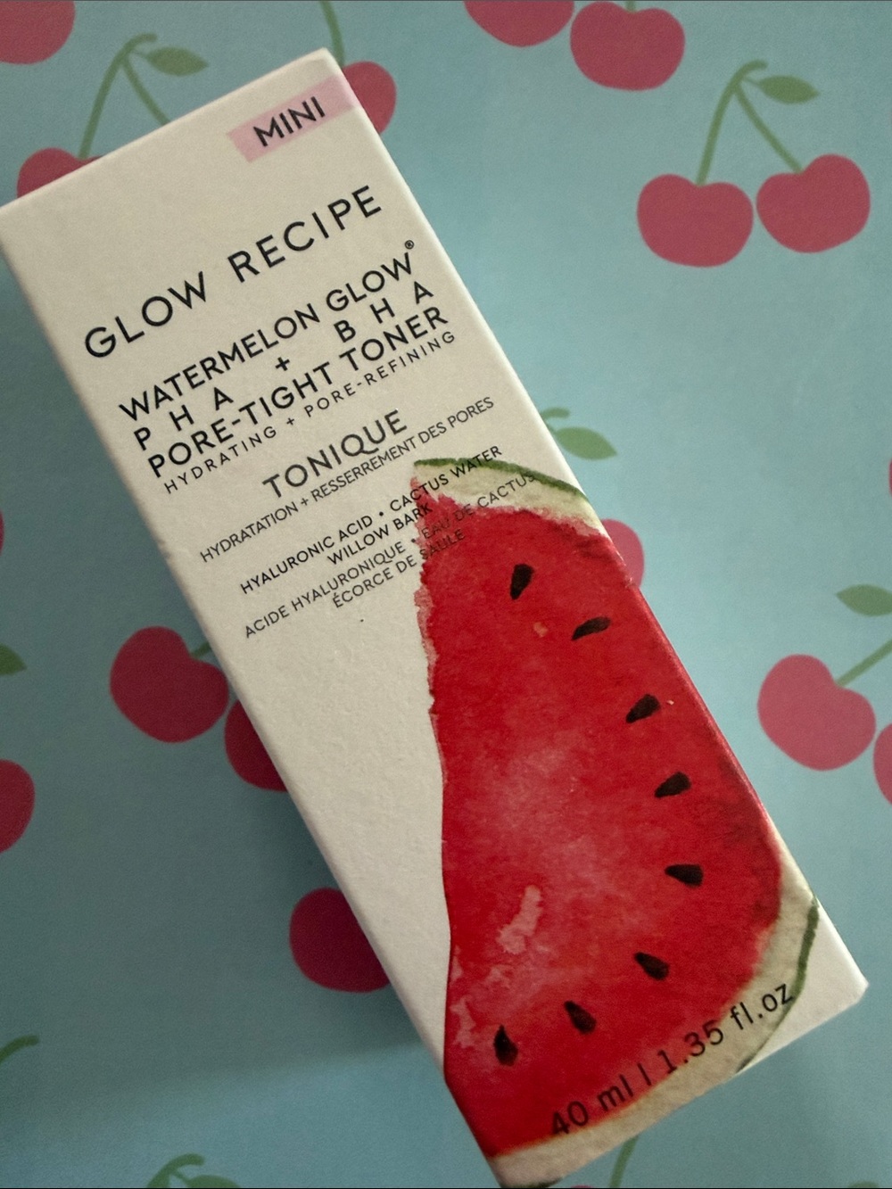 Glow Recipe Watermelon Glow PHA + BHA Toner - mini size